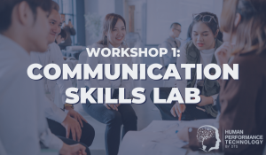 Workshop 1: Communication Skills Lab | Facilitation Techniques